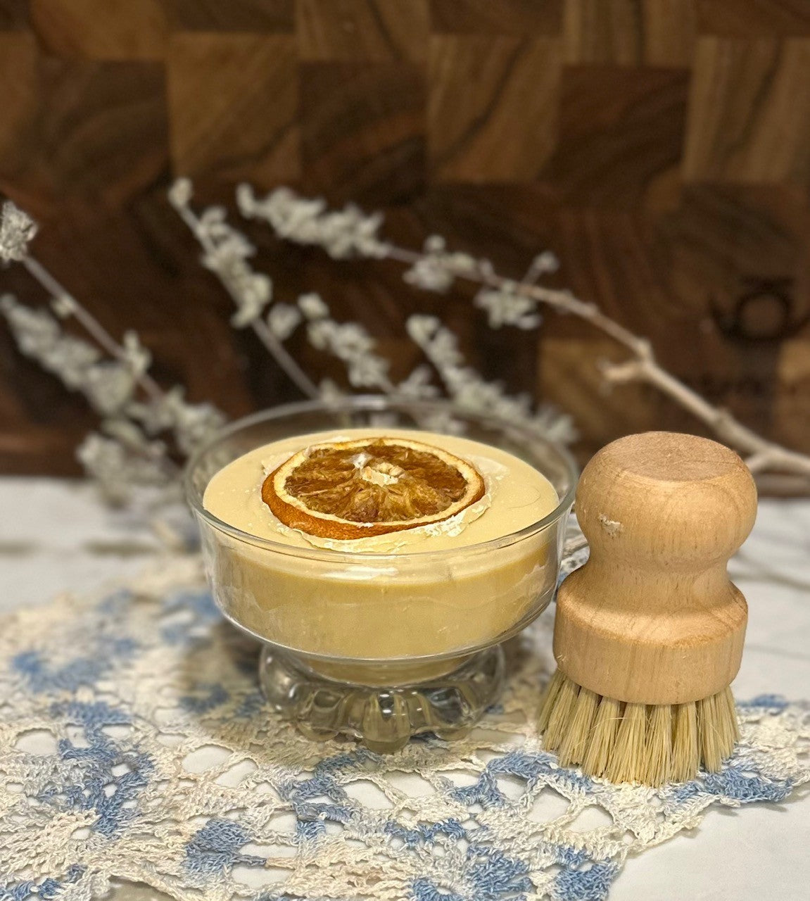 Solid Tallow Dish Soap - Citrus