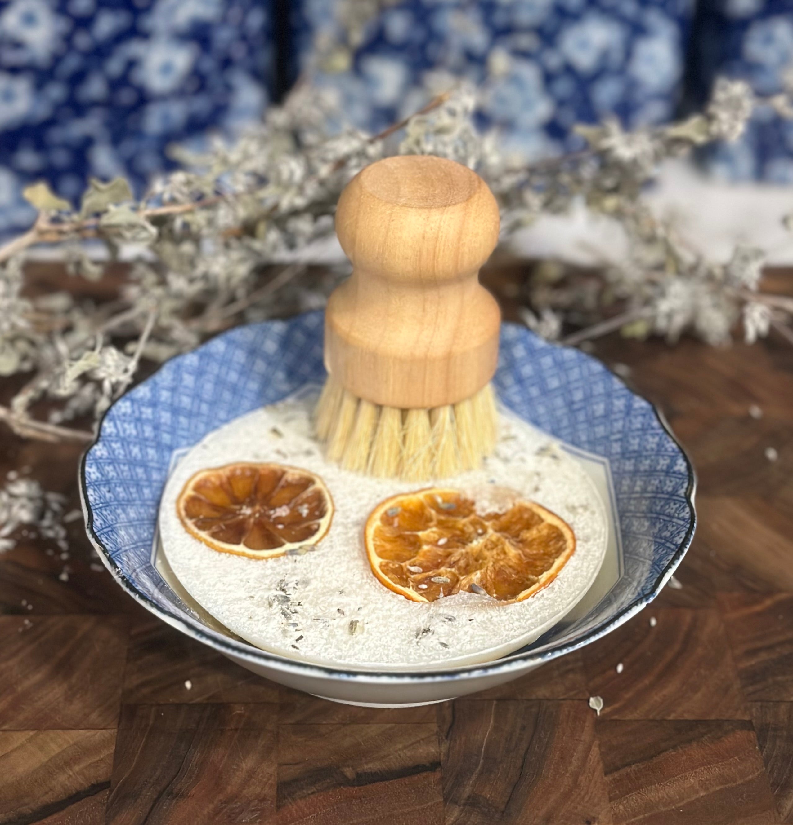 Solid Dish Soap in One-of-a-Kind Dish (Copy)